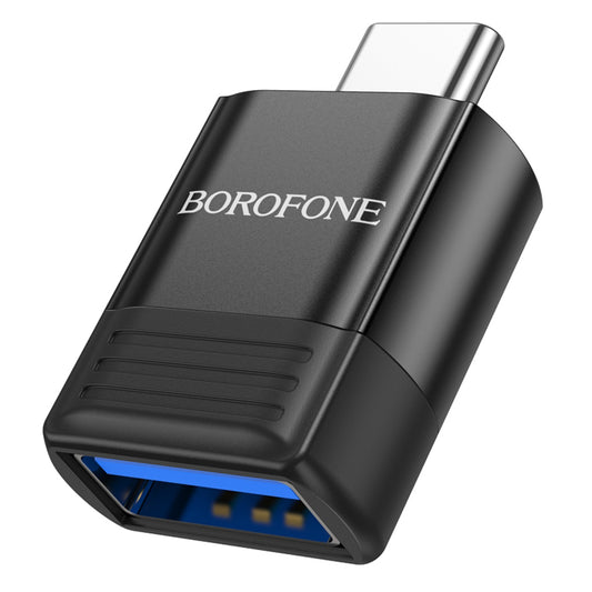 Adaptador OTG USB-C - USB-A Borofone BV18, Preto