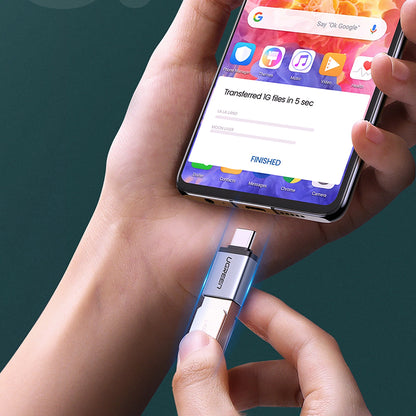 Adaptador OTG USB-C - USB-A UGREEN US270 (50283), Cinzento