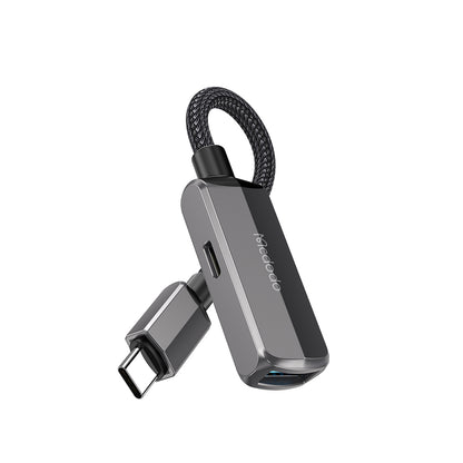 Adaptador OTG USB-C - USB-A / USB-C McDodo CA-2830, Cinzento