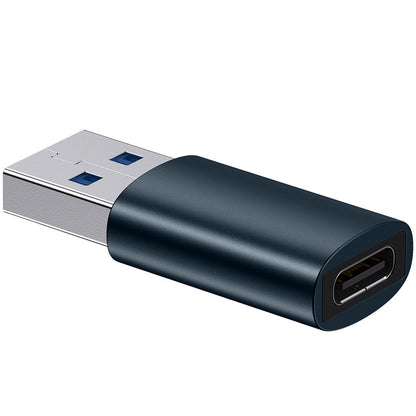 Baseus Ingenuity USB-C para USB-A Adaptador de carregamento e dados USB-C, azul ZJJJQ000103