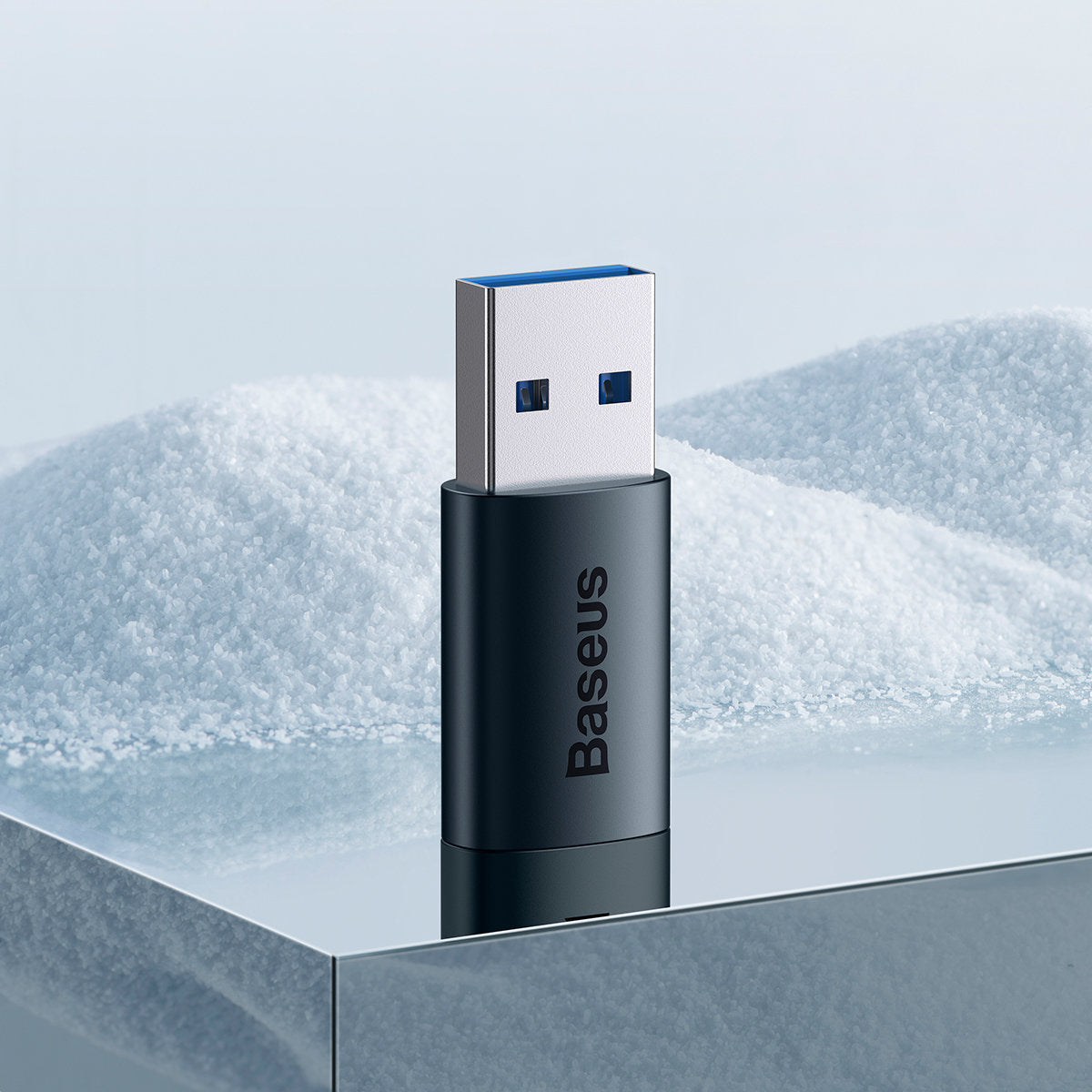 Baseus Ingenuity USB-C para USB-A Adaptador de carregamento e dados USB-C, azul ZJJJQ000103