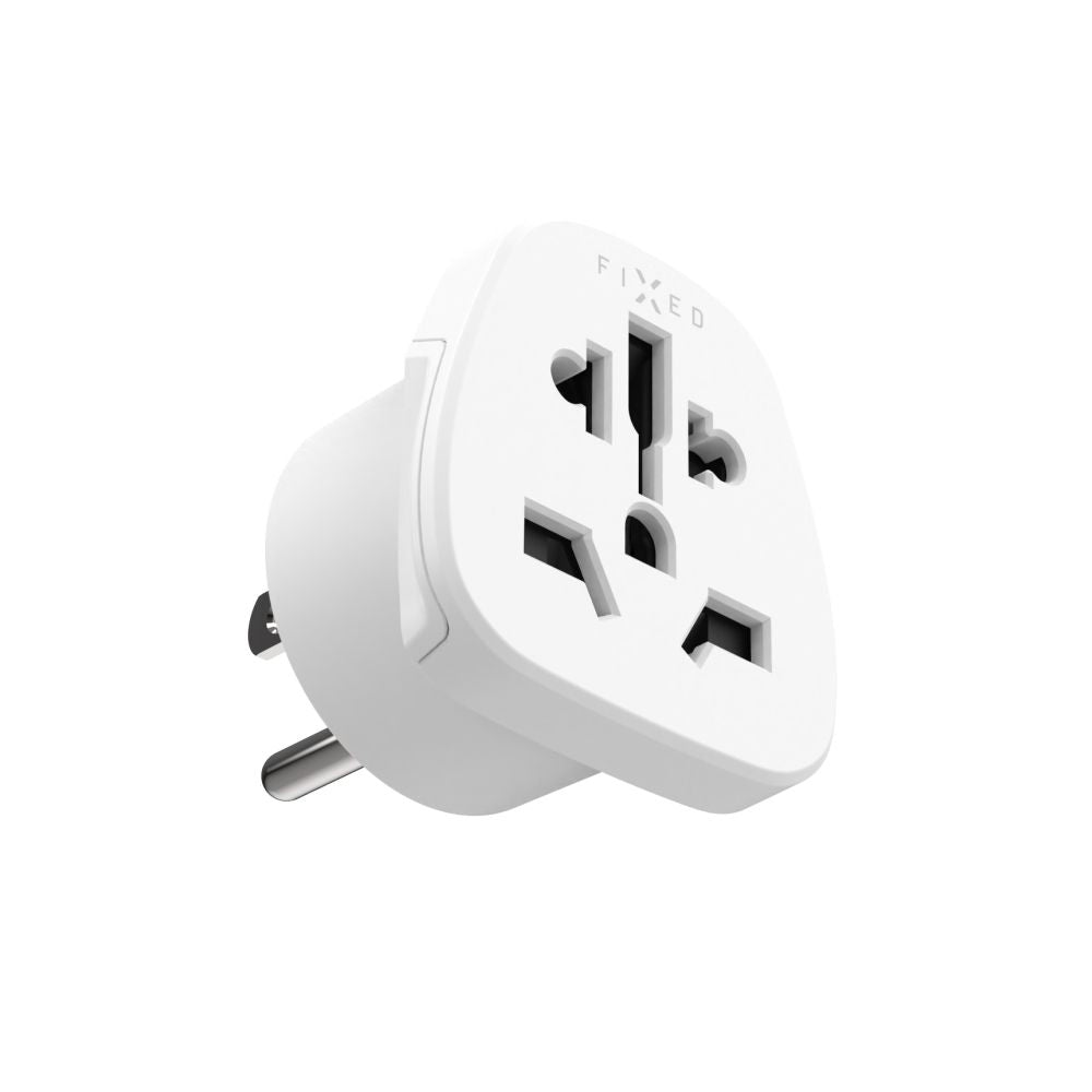 Adaptador de Rede Fixed EU / UK / USA - US, Branco