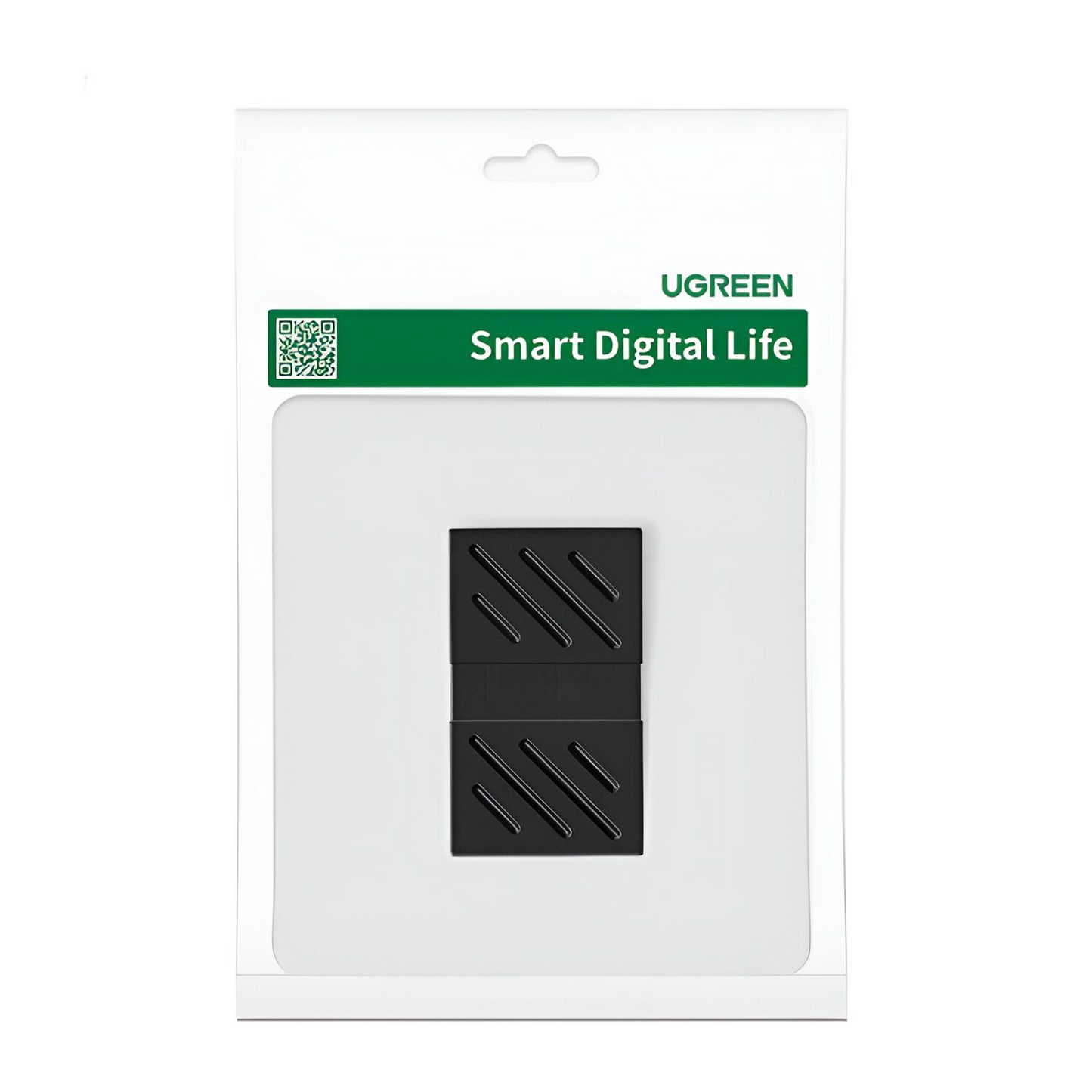 Adaptador de Rede UGREEN NW114, RJ45 - RJ45, Preto