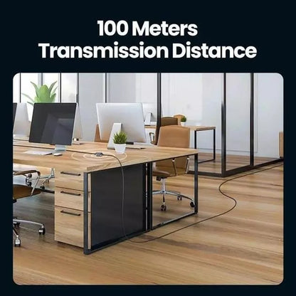 Adaptador de Rede UGREEN NW261, RJ45 - RJ45, Preto