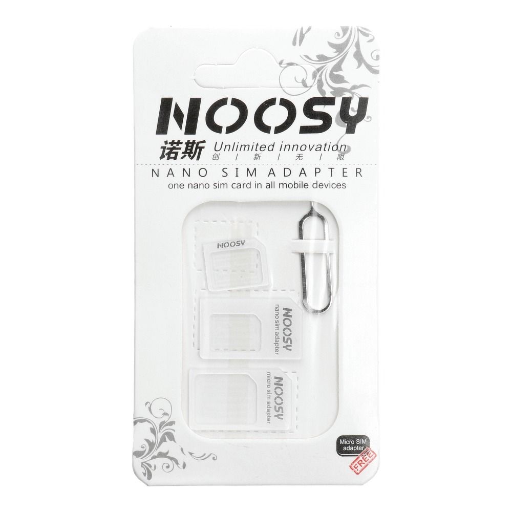 Adaptador SIM Noosy, 4 em 1