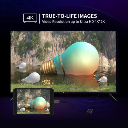 Adaptador de Vídeo UGREEN 20137, miniHDMI - HDMI, 4K, Preto