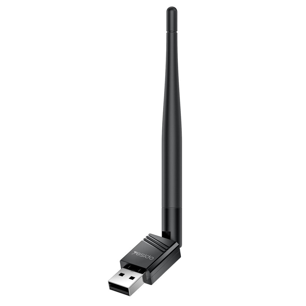Adaptador Wireless Yesido WP11, 150Mbps, Preto