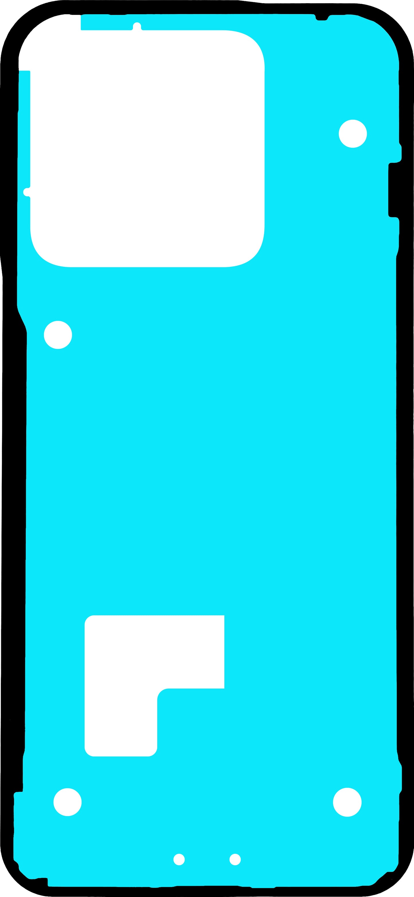 Adesivo Tampa da Bateria Motorola Edge 70 Pro, Service Pack 5D78C32520