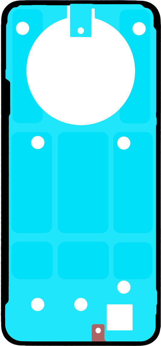 Adesivo Tampa da Bateria Realme 14 Pro+, Service Pack 612717000564