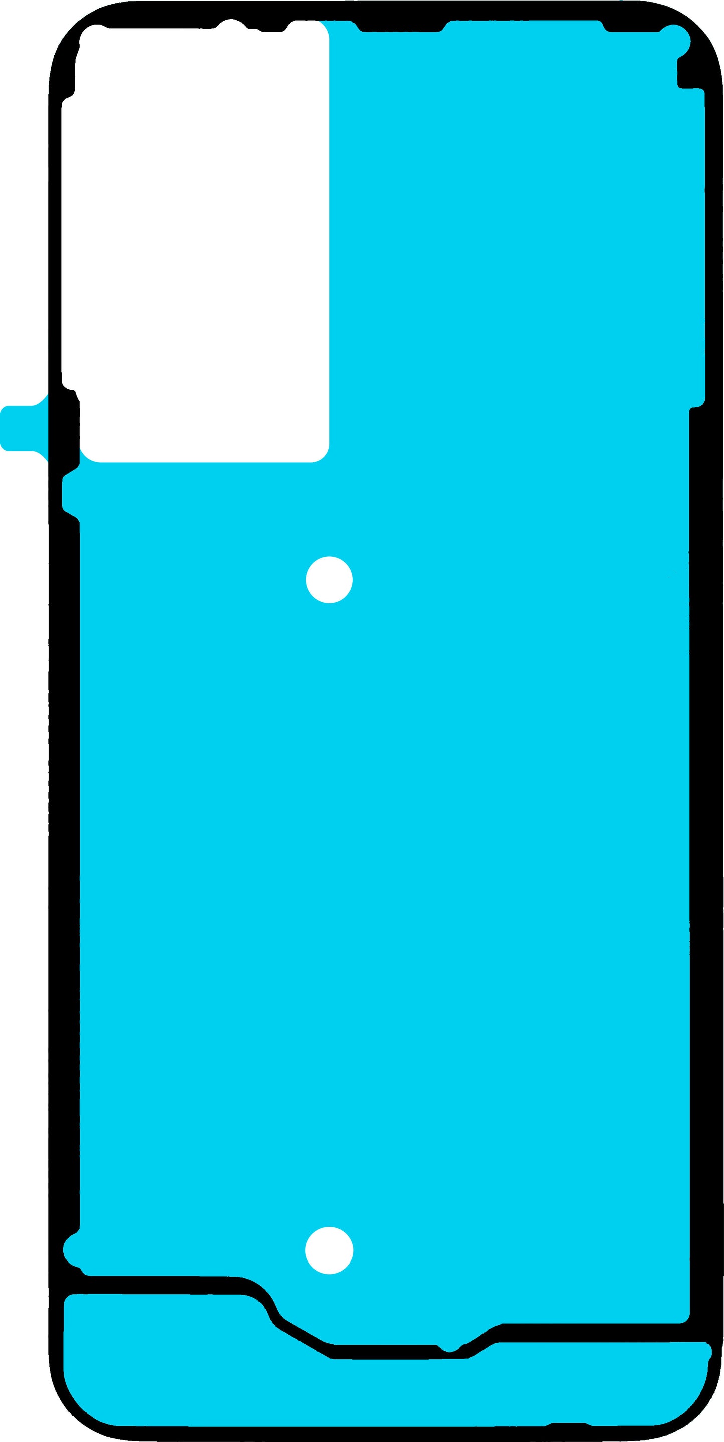 Adesivo Tampa da Bateria Samsung Galaxy A14 A145 / A14 5G A146, Service Pack GH81-24888A