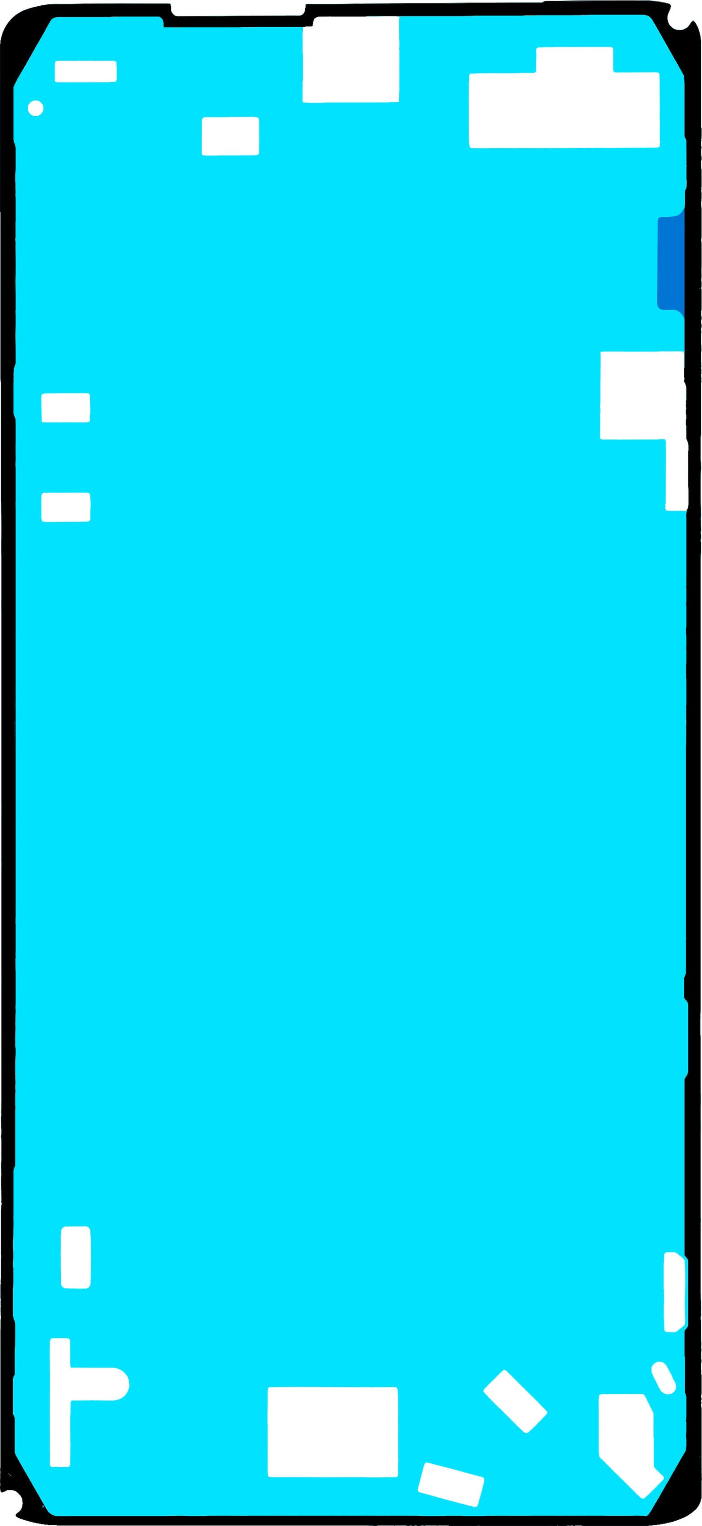 Adesivo Display Google Pixel 7 Pro, Service Pack G806-06898-03