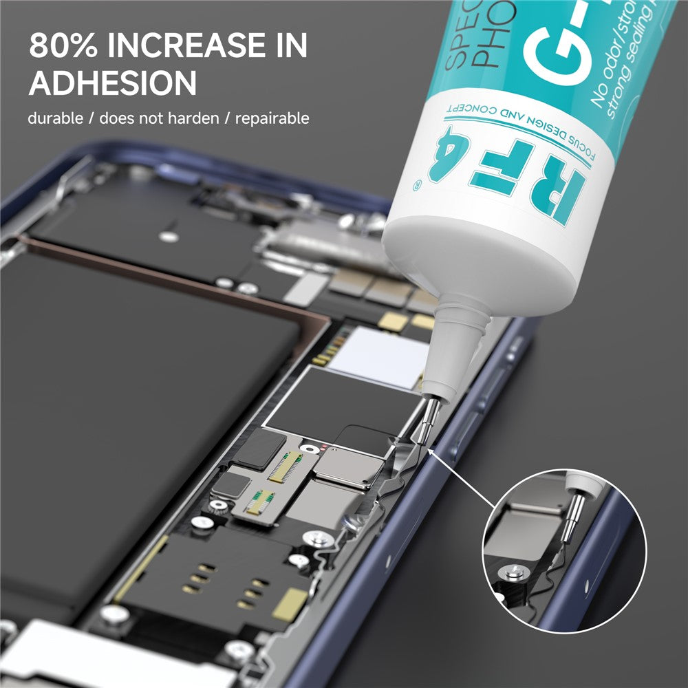 Cola Líquida RF4 G-Phone, 60ml, Transparente