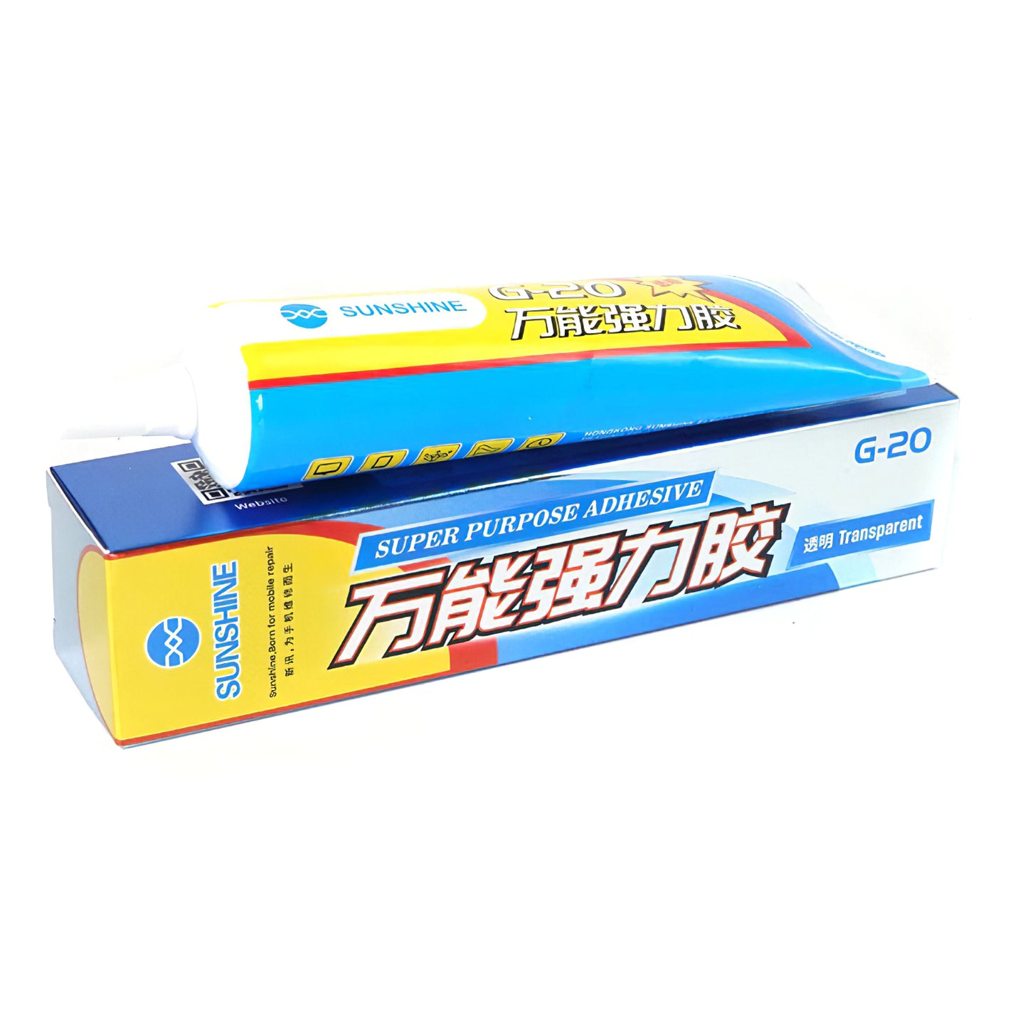 Cola Líquida Sunshine G-20, 50ml, Transparente