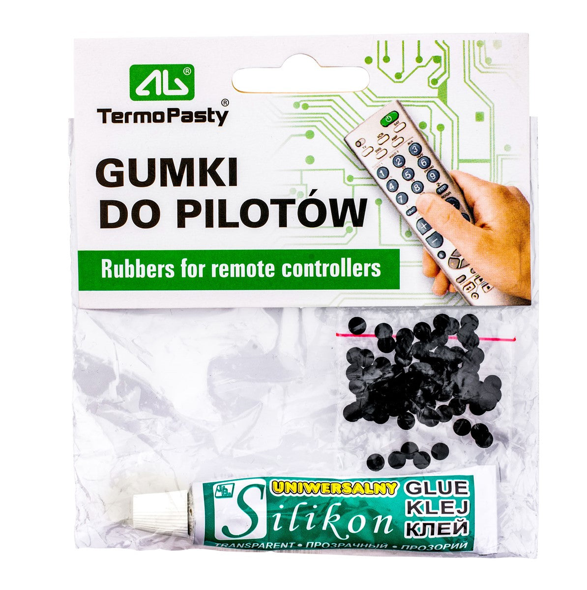 Cola Líquida AG Termopasty para Comando, 14,8g, Conjunto 100 Botões ART.AGT-021