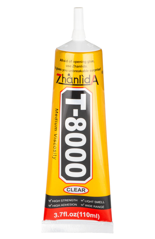 Cola Líquida Zhanlida T-8000, 110ml, Transparente