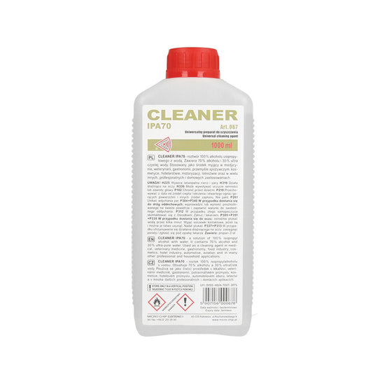 Álcool Isopropílico Elektronic Spray IPA70, 1l ART.067