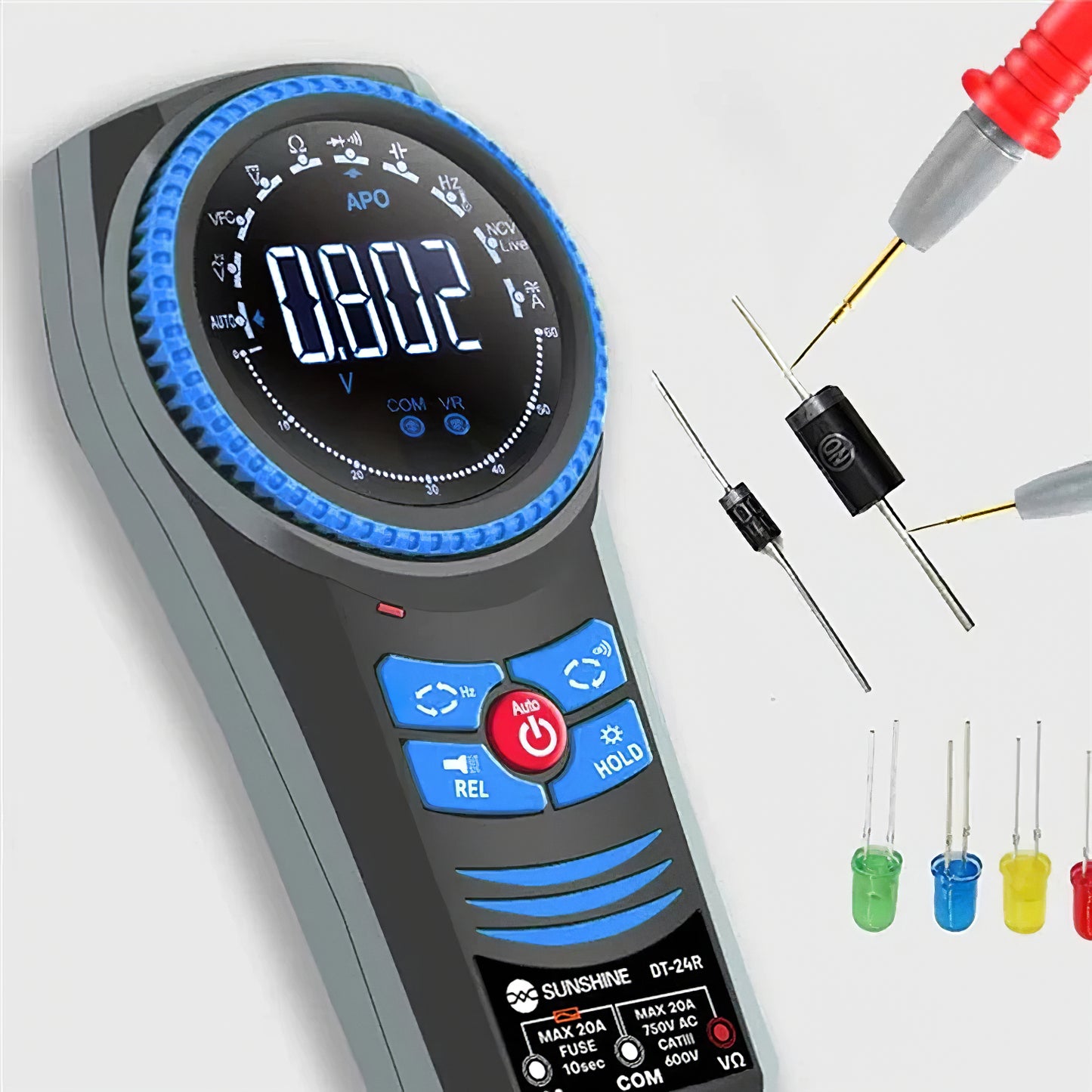 Aparelho de Medição Digital Sunshine DT-24R