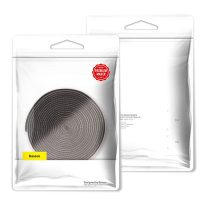 Organizador de Cabos Baseus Circle, Velcro, 3m, Preto ACMGT-F01