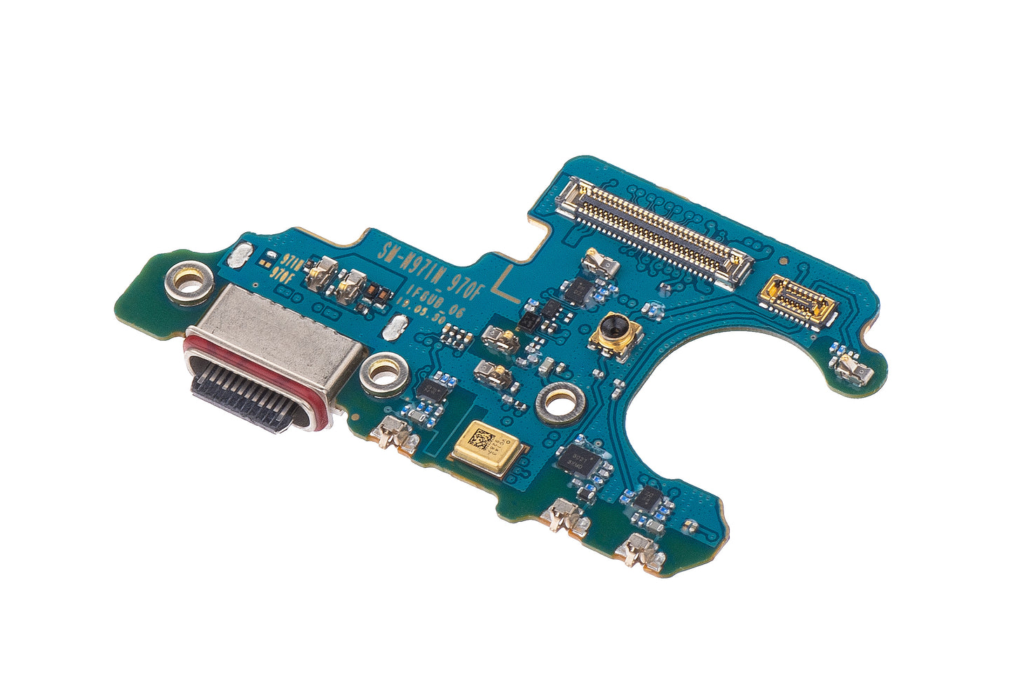 Placa com Conector de Carregamento - Microfone Samsung Galaxy Note10 N970