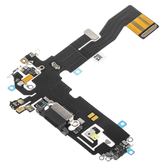 Fita para a cabeça com conetor de carregamento - Microfone Apple iPhone 12 / 12 Pro, preto