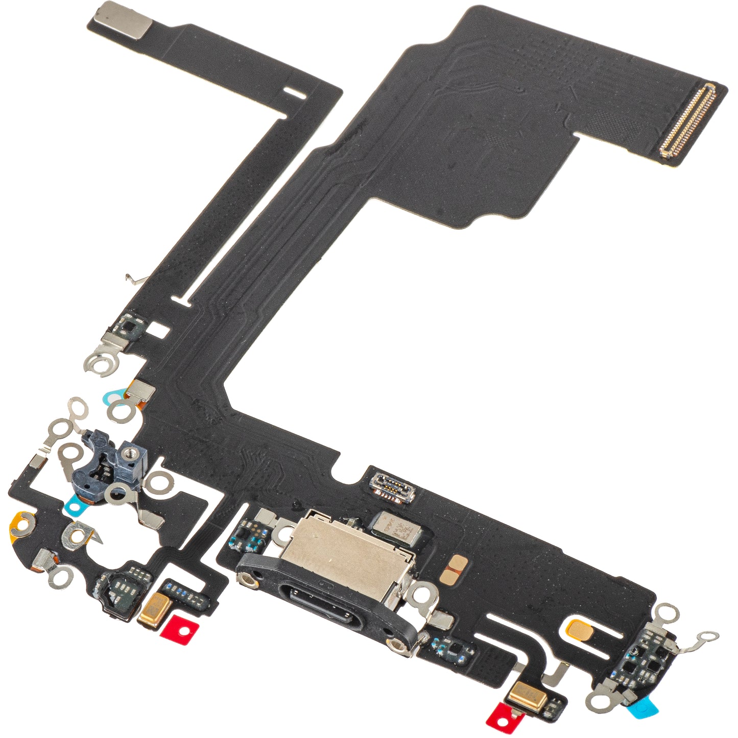 Cabo com Conector de Carregamento - Microfone Apple iPhone 15 Pro, Preto