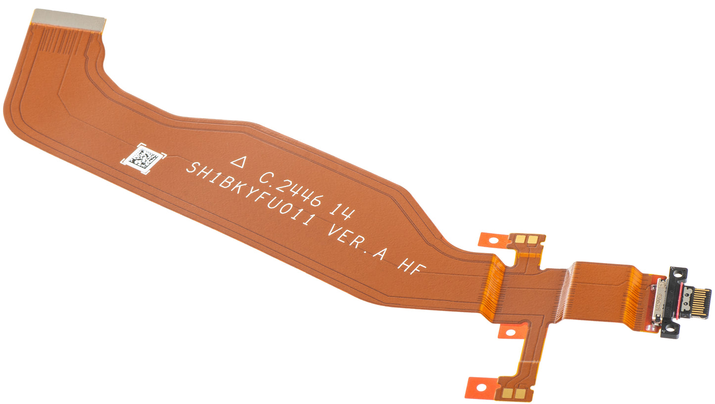 Placa com Conector de Carregamento - Microfone Huawei MatePad 12 X (2025), Service Pack 02356UKJ