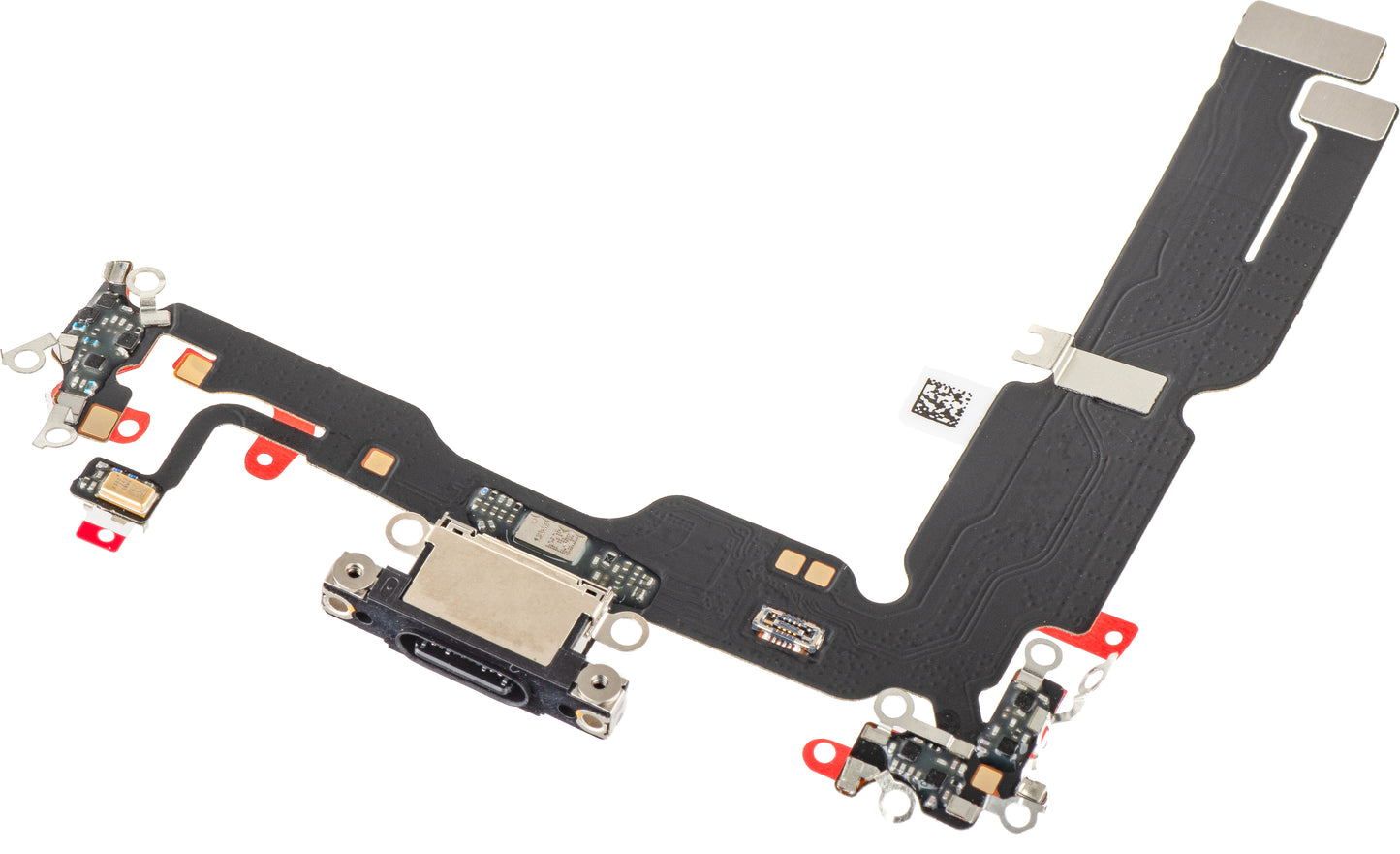 Cabo com Conector de Carregamento - Microfone Apple iPhone 15 Plus, Preto
