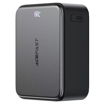 Bateria Externa Acefast M28, 10000mAh, 22.5W, QC + PD, 1 x USB-A - 2 x USB-C, Preta
