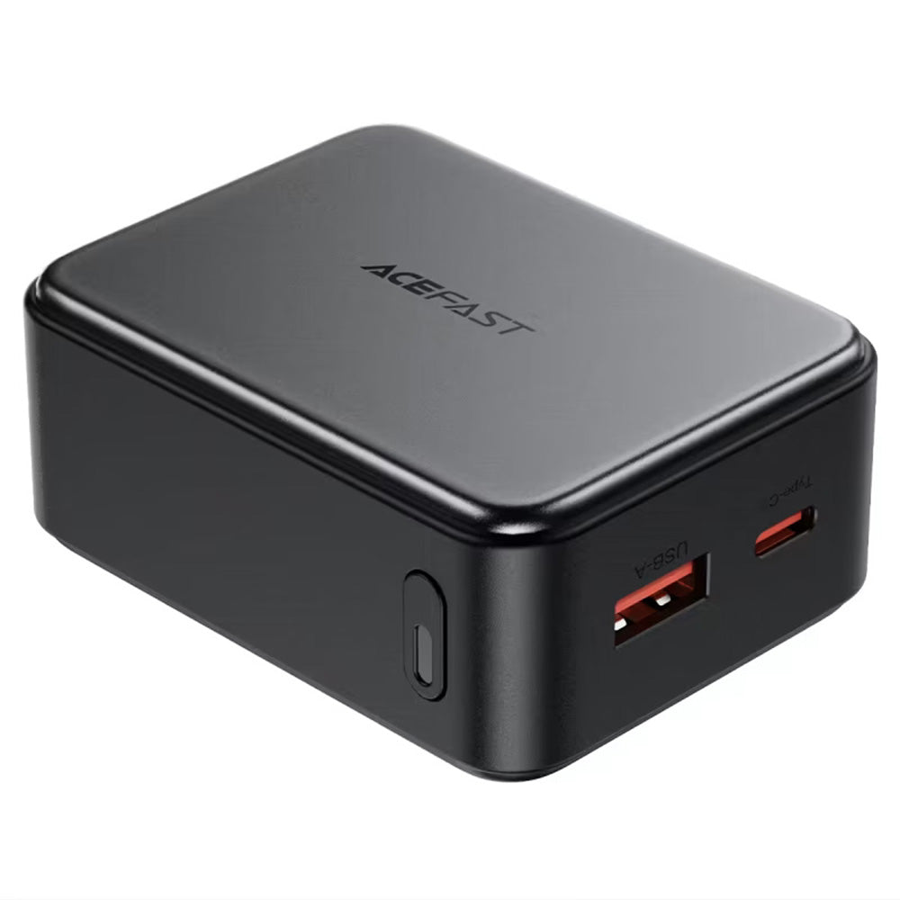Bateria Externa Acefast M28, 10000mAh, 22.5W, QC + PD, 1 x USB-A - 2 x USB-C, Preta