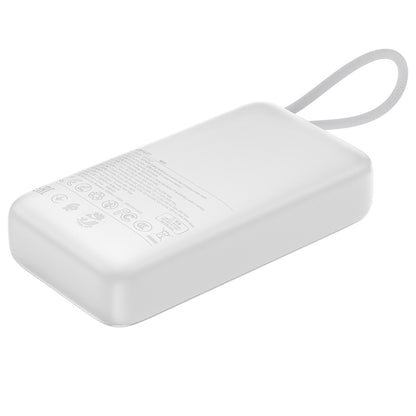 Bateria Externa Acefast M32, 10000mAh, 35W, PD, 2 x USB-C, Prateada
