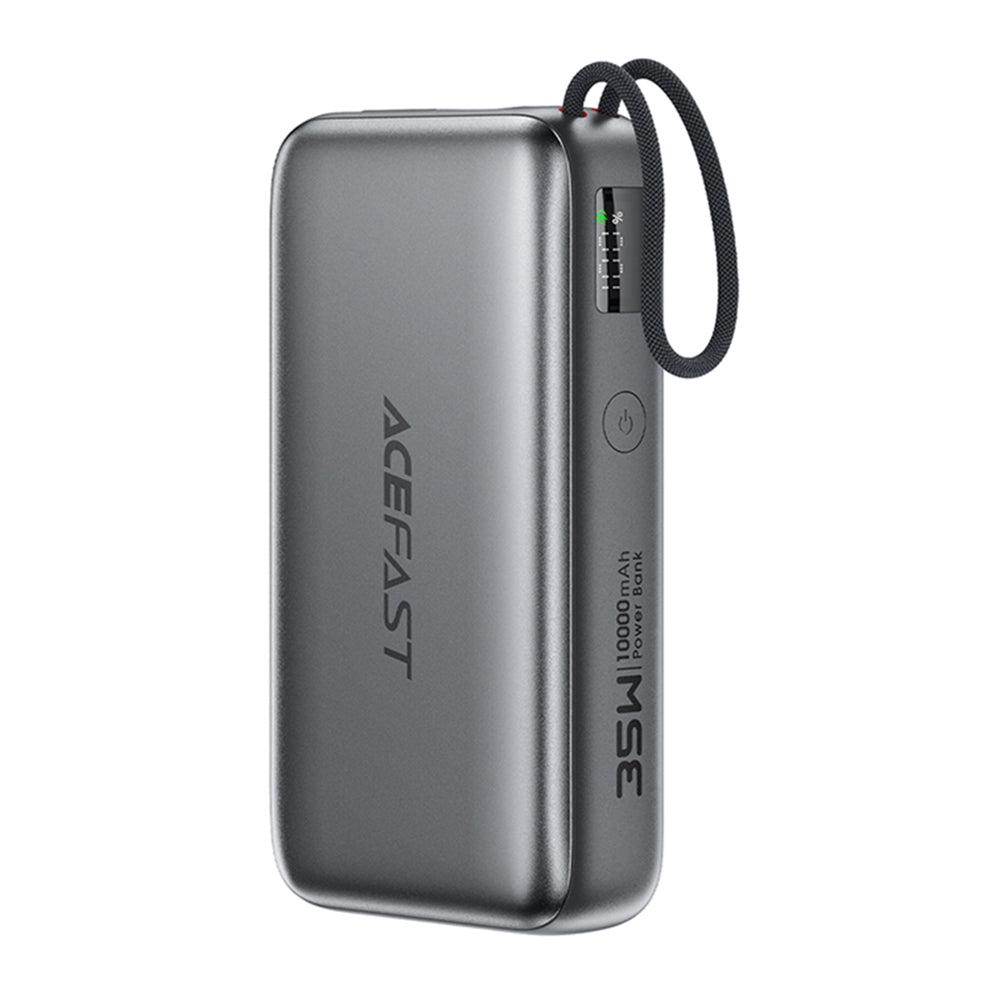 Bateria Externa Acefast M32, 10000mAh, 35W, PD, 2 x USB-C, Cinzento