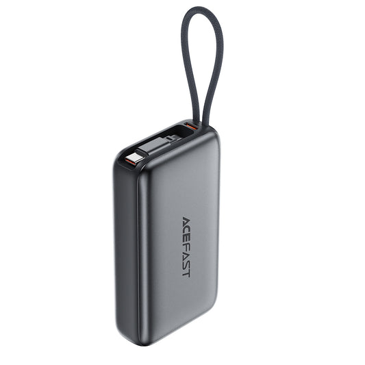 Bateria Externa Acefast M32, 10000mAh, 35W, PD, 2 x USB-C, Cinzento