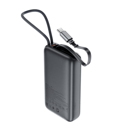 Bateria Externa Acefast M32, 10000mAh, 35W, PD, 2 x USB-C, Cinzento