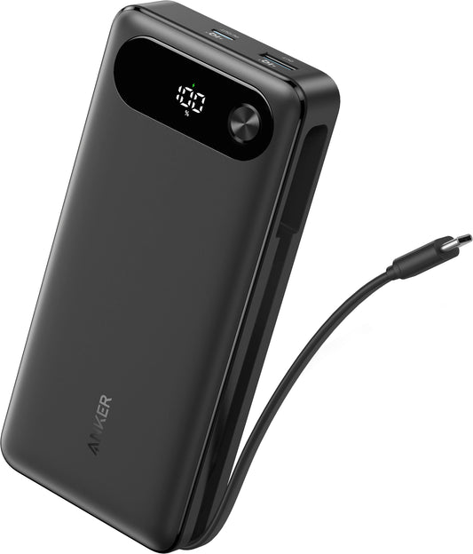 Bateria Externa Anker PowerCore, 20000mAh, 87W, QC + PD, 1 x USB-A - 2 x USB-C, Preta A1383H11