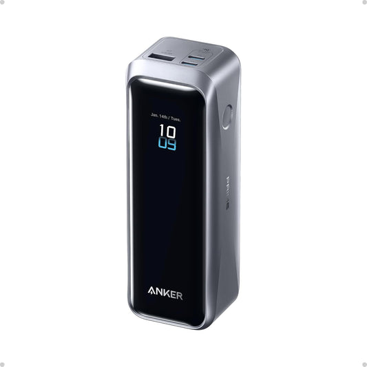Bateria Externa Anker Prime, 20100mAh, 220W, QC + PD, 1 x USB-A - 2 x USB-C, Preta A110BH11