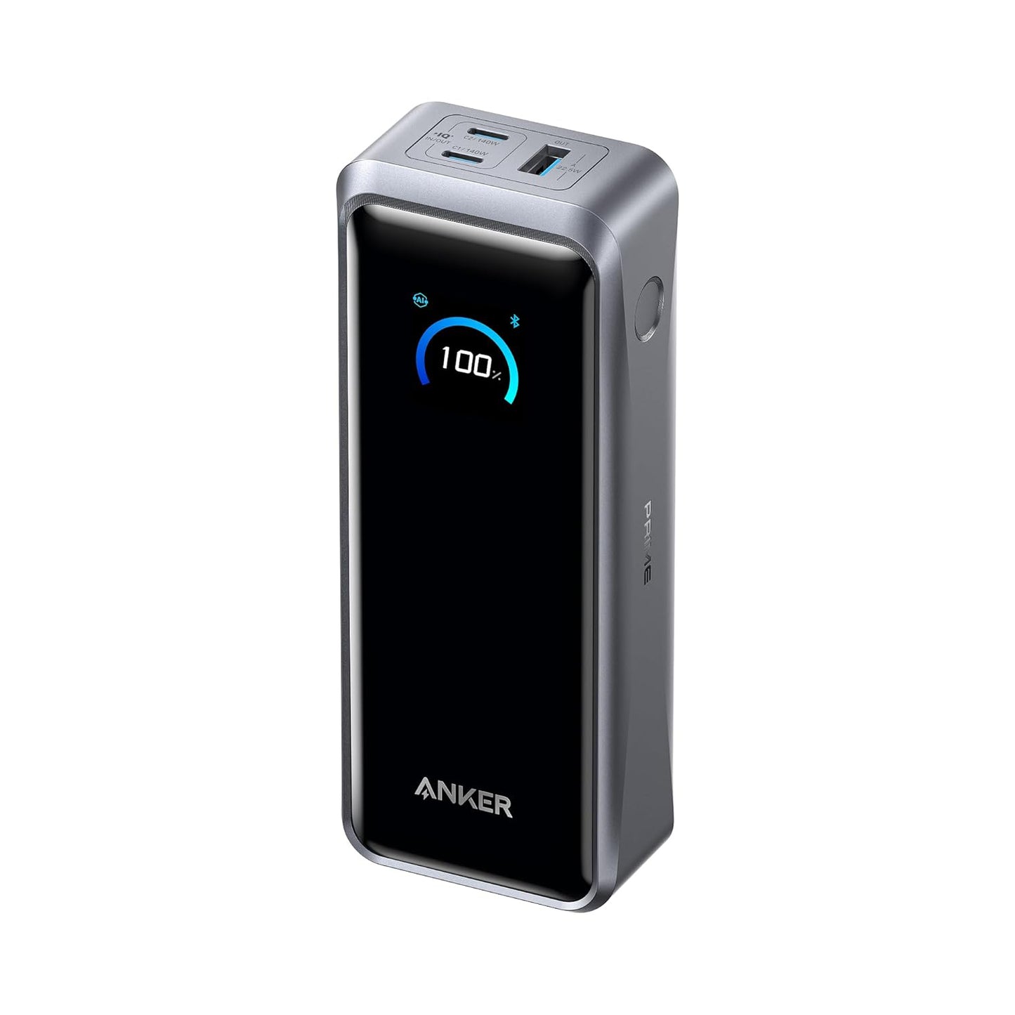 Bateria Externa Anker Prime, 26250mAh, 300W, QC + PD, 1 x USB-A - 2 x USB-C, Preta A110AH11