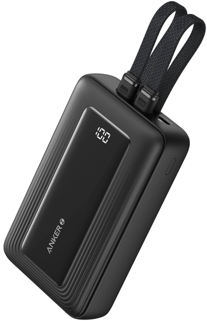 Bateria Externa Anker Zolo, 20000 mAh, 30 W, QC + PD, 1 x Lightning - 1 x USB-A - 2 x USB-C, Preta A1681012