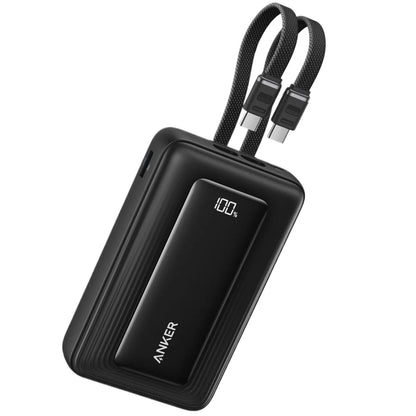 Anker Zolo Power Bank, 20000mAh, 45W, QC + PD, 1 x USB-A - 3 x USB-C, Black A110MH12