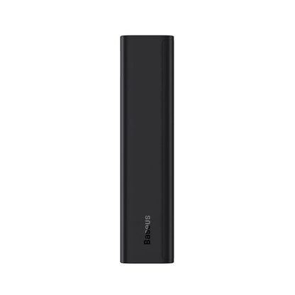 Bateria Externa Baseus Adaman2, 10000mAh, 30W, QC + PD, 1 x USB-C - 2 x USB-A, Preta PPAD040101