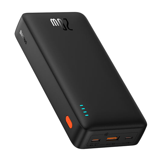 Bateria Externa Baseus Airpow, 20000mAh, 20W, QC + PD, 1 x USB-A - 1 x USB-C, Preta P10022804113-00
