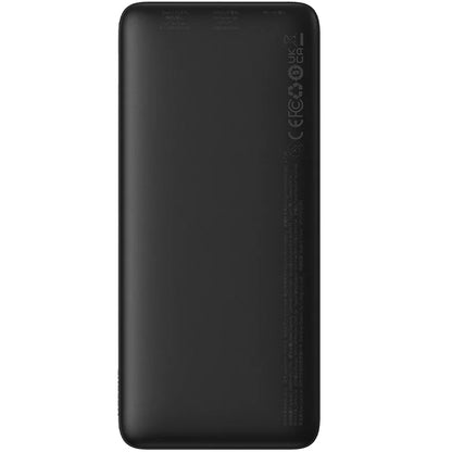 Bateria externa Baseus Airpow, 10000mAh, 20W, QC + PD, 1 x USB-A - 1 x USB-C, preto PPQD090001 