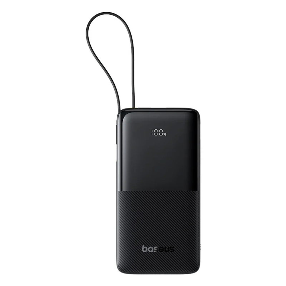 Bateria Externa Baseus Bipow 2, 10000mAh, 20W, QC + PD, 1 x USB-A - 2 x USB-C, Preta P10077101113-00