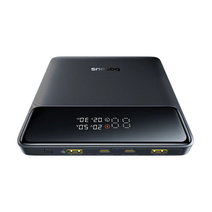 Bateria Externa Baseus Blade H1, 20000mAh, 100W, QC + PD, 2 x USB-A - 2 x USB-C, Preta