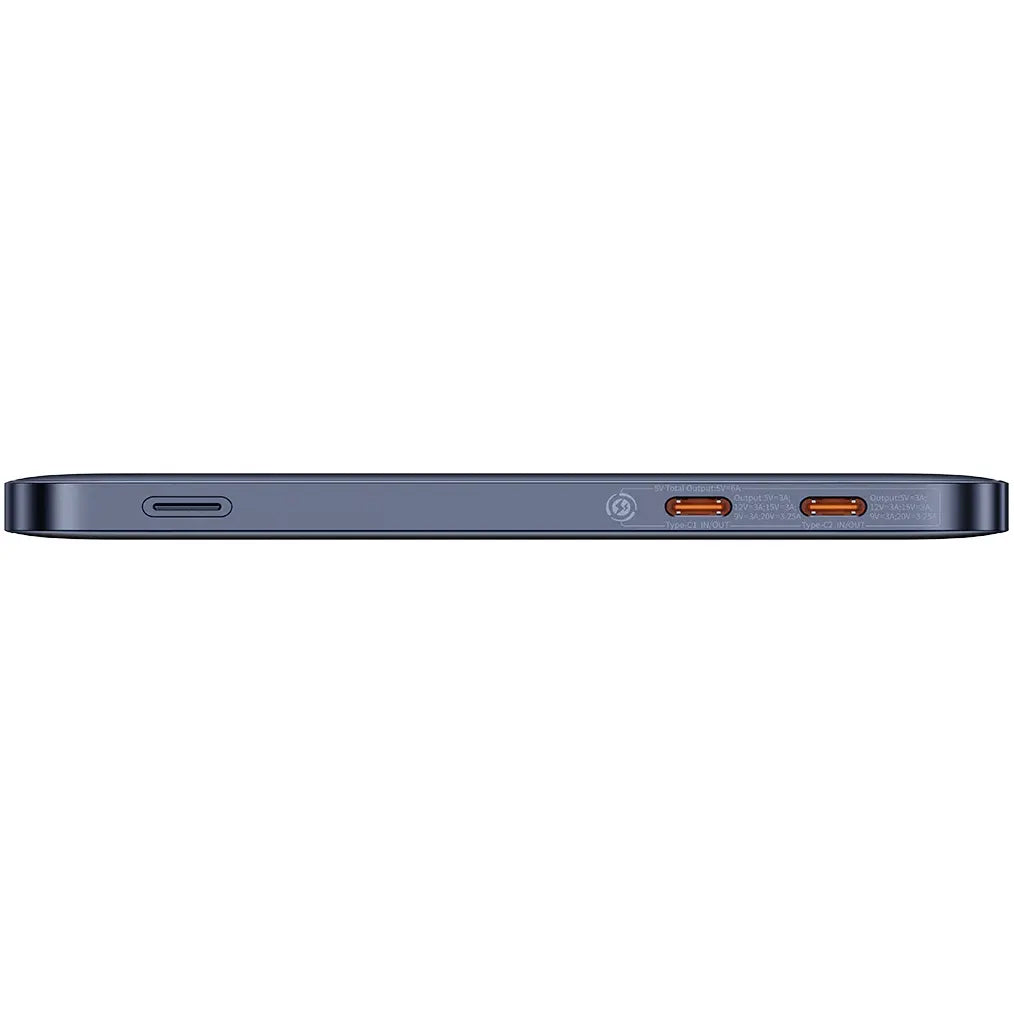 Bateria externa Baseus Blade 2, 12000mAh, 65W, PD, 2 x USB-C, Azul P10063801323-00 