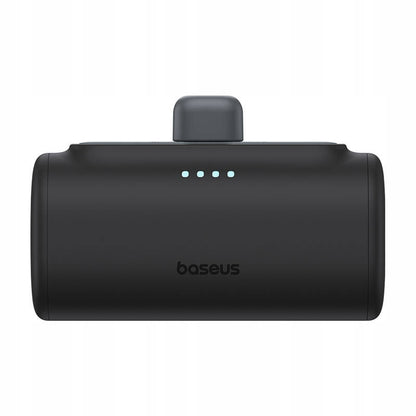Bateria Externa Baseus Compact, 5000mAh, 20W, PD, 1 x Lightning - 1 x USB-C, Preta P10068307113-00