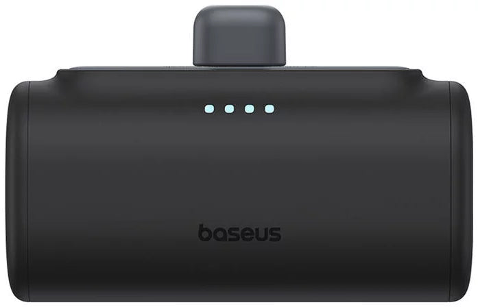 Bateria Externa Baseus Compact, 5000mAh, 20W, PD, 1 x Lightning - 1 x USB-C, Preta P10068307113-00