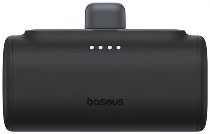 Bateria Externa Baseus Compact, 5000mAh, 20W, PD, 1 x Lightning - 1 x USB-C, Preta P10068307113-00
