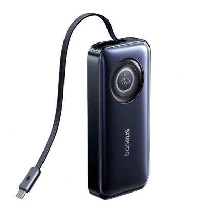 Bateria Externa Baseus EnerCore CR11, 20000mAh, 67W, PD, 2 x USB-C, Preta E0027H00