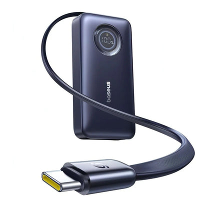 Bateria Externa Baseus EnerCore CR11, 20000mAh, 67W, PD, 2 x USB-C, Preta E0027H00