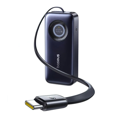 Bateria Externa Baseus EnerCore CR11, 20000mAh, 67W, PD, 2 x USB-C, Preta E0027H00